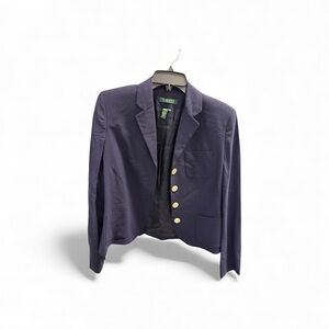 Ralph Lauren Navy Blazer with Gold Buttons